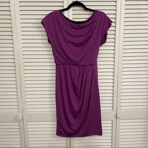 Vince Camuto Ruched Dress Purple - 6
